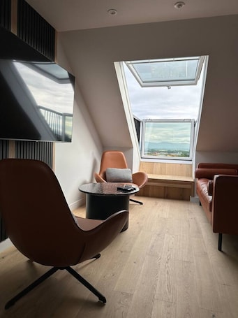 Smart TV, stereo. Laurieston Penthouse