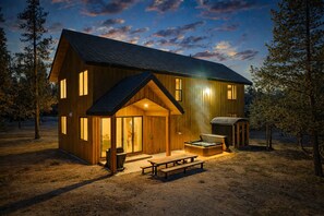 Exterior - The Dacha | Luxe Cabin w/ Hot Tub, Sauna, AC + Close to River! (Island Park)