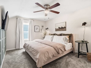 3 bedrooms, iron/ironing board, travel crib, WiFi