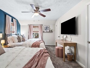3 bedrooms, iron/ironing board, travel crib, WiFi