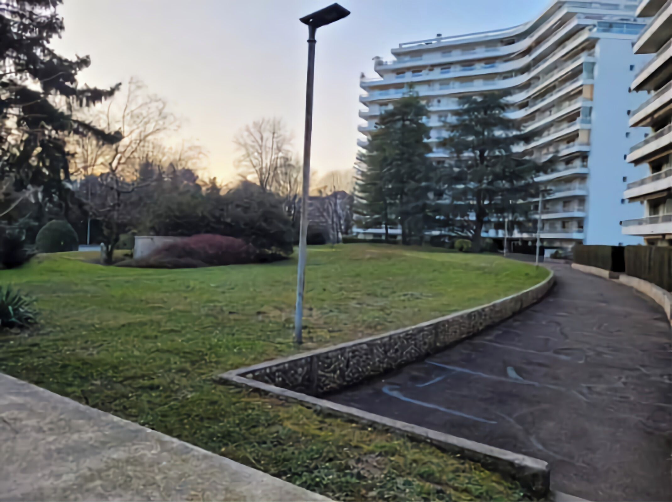 Enceinte de l’hébergement