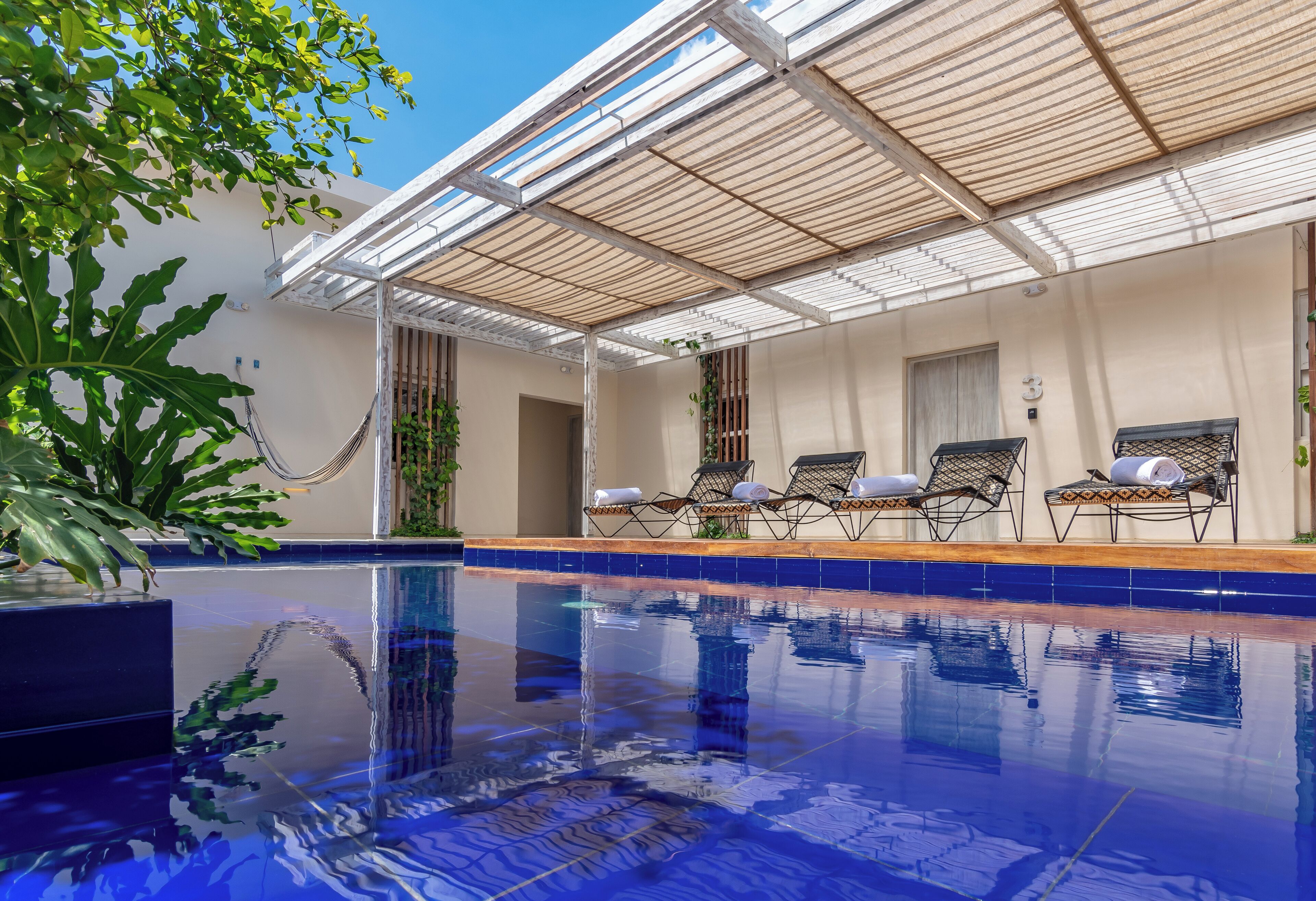 Alberca al aire libre 