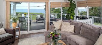 Relaxing 3BR Waterfront Plymouth Retreat, Walk to Beach, Outdoor Shower