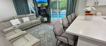 Elegant Home with Pool & Mountain View 4BR