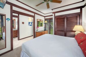 In-room safe, iron/ironing board, free WiFi - Kiahuna Plantation Resort 177 Ocean View 1 Bedroom (Koloa)