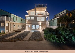 Exterior - Dual‑Living Coastal Retreat — Main House + Private In‑Law Suite Private Deck On Beach (Flagler Beach)