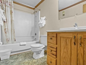 Hair dryer, towels, soap, toilet paper - ML238 Breathtaking Mountain View Ski in/out at Ballhooter lift, Next to Village! (Snowshoe)