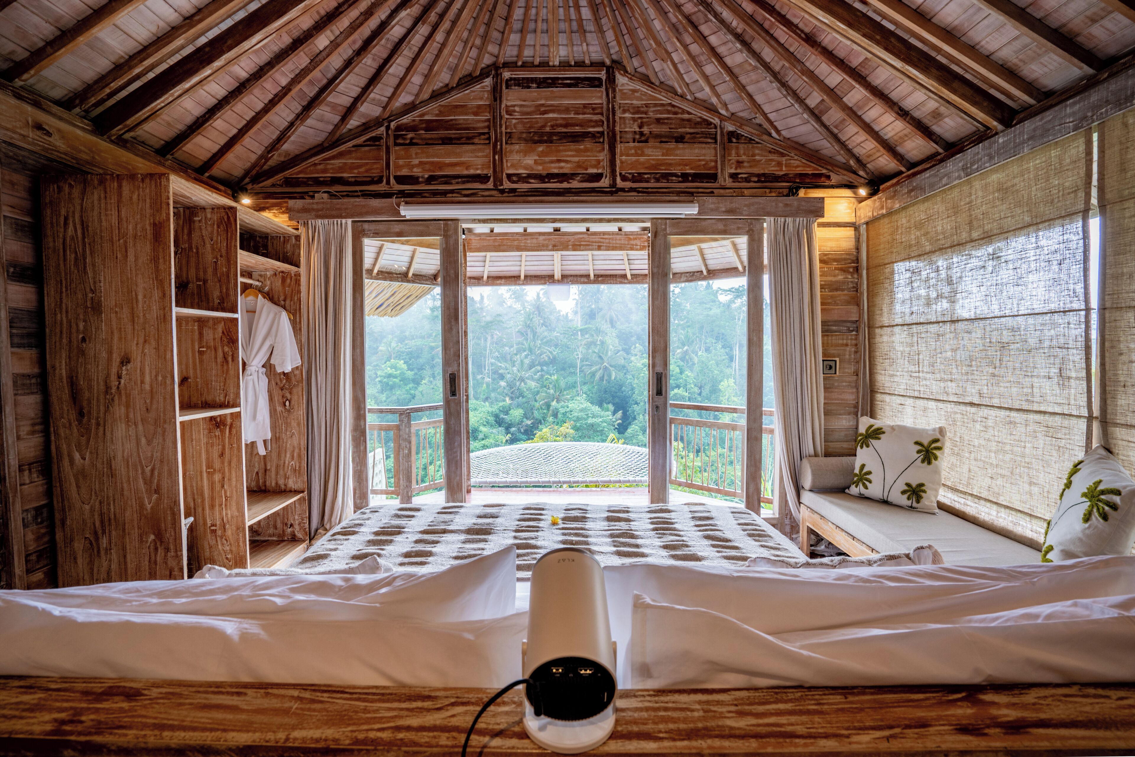 Deluxe Suite, Patio, Pool View | In-room safe, desk, laptop workspace, free WiFi