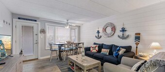 Oceanview 1 BR Condo with Pool Access & Central AC