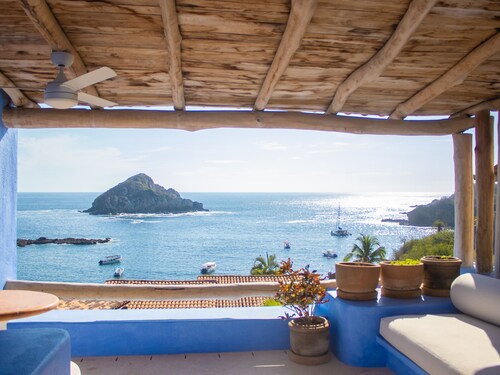 2 Bedroom casita panoramic ocean views in Careyes