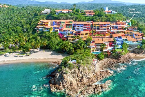 2 Bedroom casita panoramic ocean views in Careyes