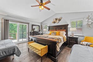 4 dormitorios, cuna de viaje, wifi gratis y ropa de cama