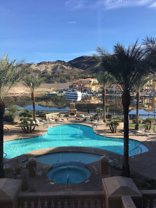 Außenpool, beheizter Pool