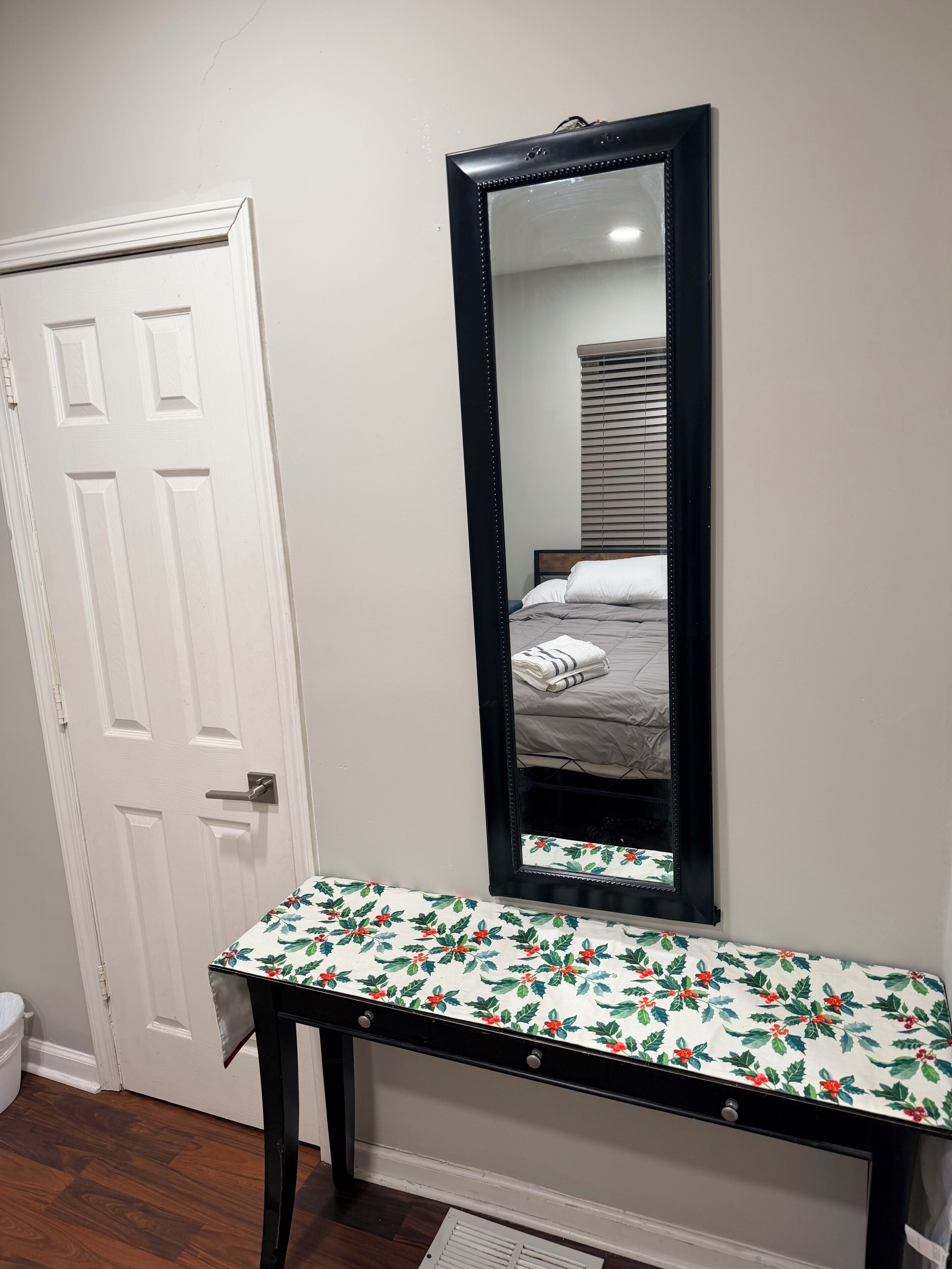 2 bedrooms, iron/ironing board, travel crib, free WiFi