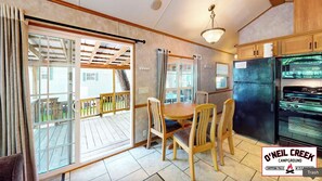 Dining - Adorable bungalow in a family-friendly campground in Chippewa Falls, Wisconsin. (Chippewa Falls)