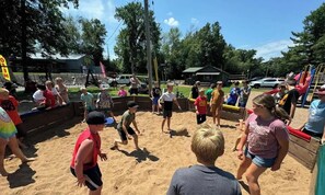 Children’s area - Adorable bungalow in a family-friendly campground in Chippewa Falls, Wisconsin. (Chippewa Falls)