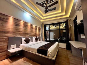 Deluxe Double Room, Mountain View | Desk, free WiFi - Hotel Leela Vilas- A Boutique Hotel (Pushkar)