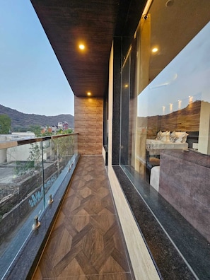 Family Quadruple Room, Mountain View | Balcony - Hotel Leela Vilas- A Boutique Hotel (Pushkar)