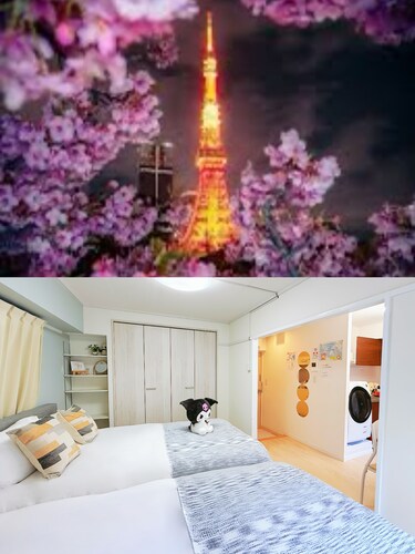 Popular Minato-ku area / 3 min walk from Daimon Station / Direct airport access / 1LD / Ideal for sightseeing in Tokyo