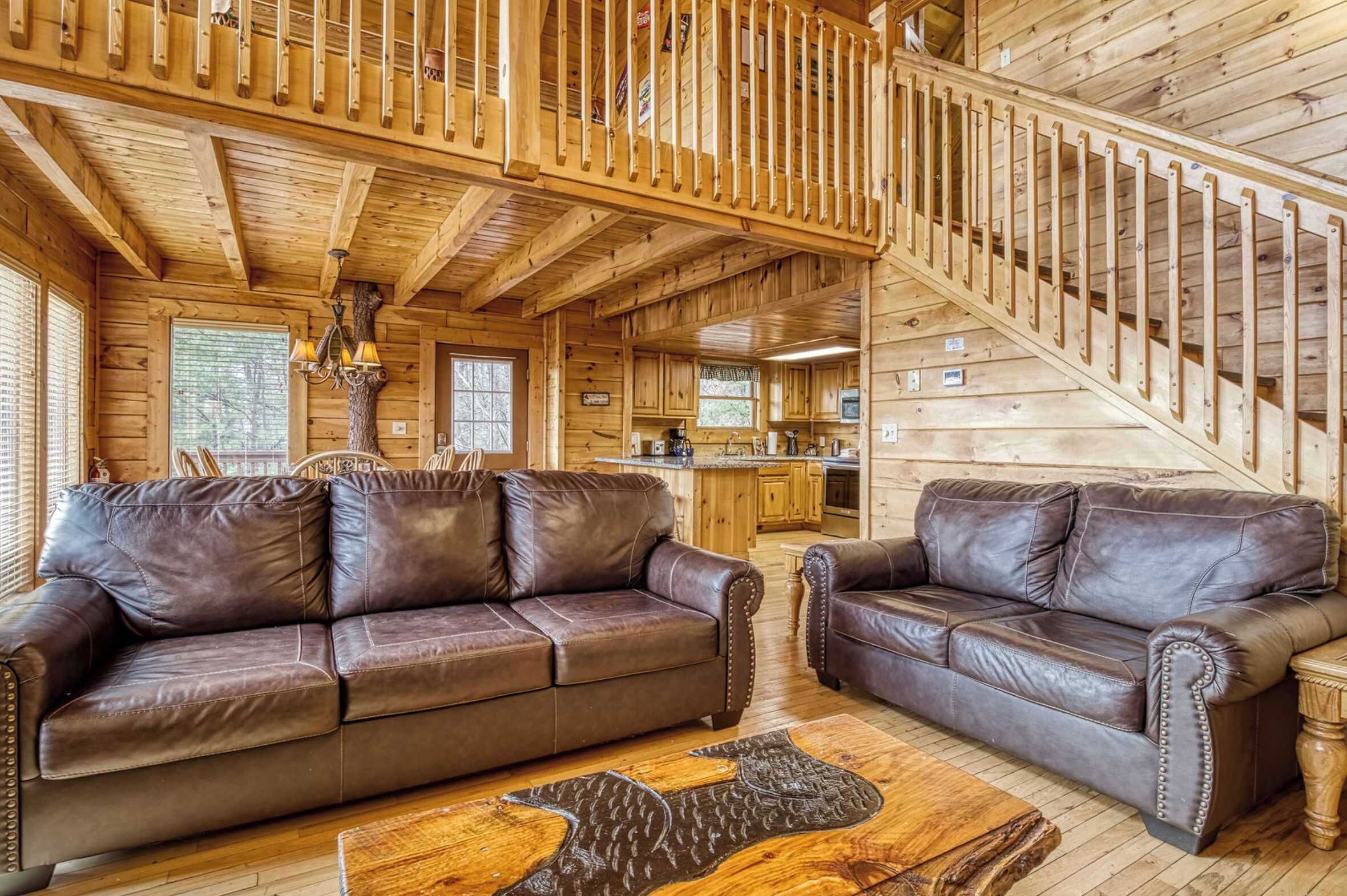 Fernseher, Kamin, DVD-Player, Tischfußball