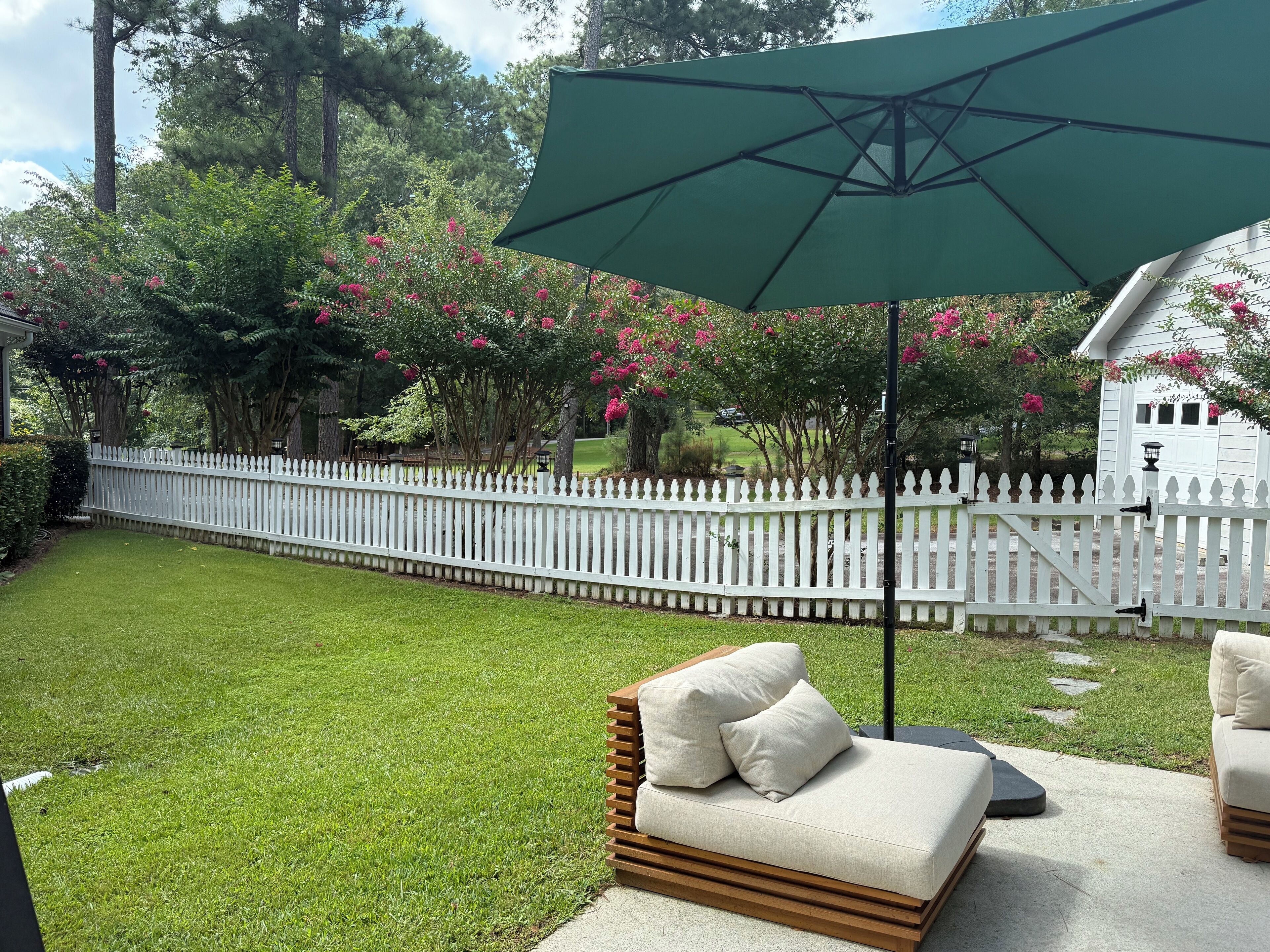 Enceinte de l’hébergement