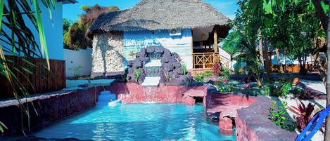 Fassade der Unterkunft