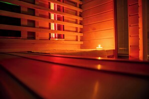 Sauna - Vacation home Rügentraum with fireplace and sauna in TOP location (Glowe)
