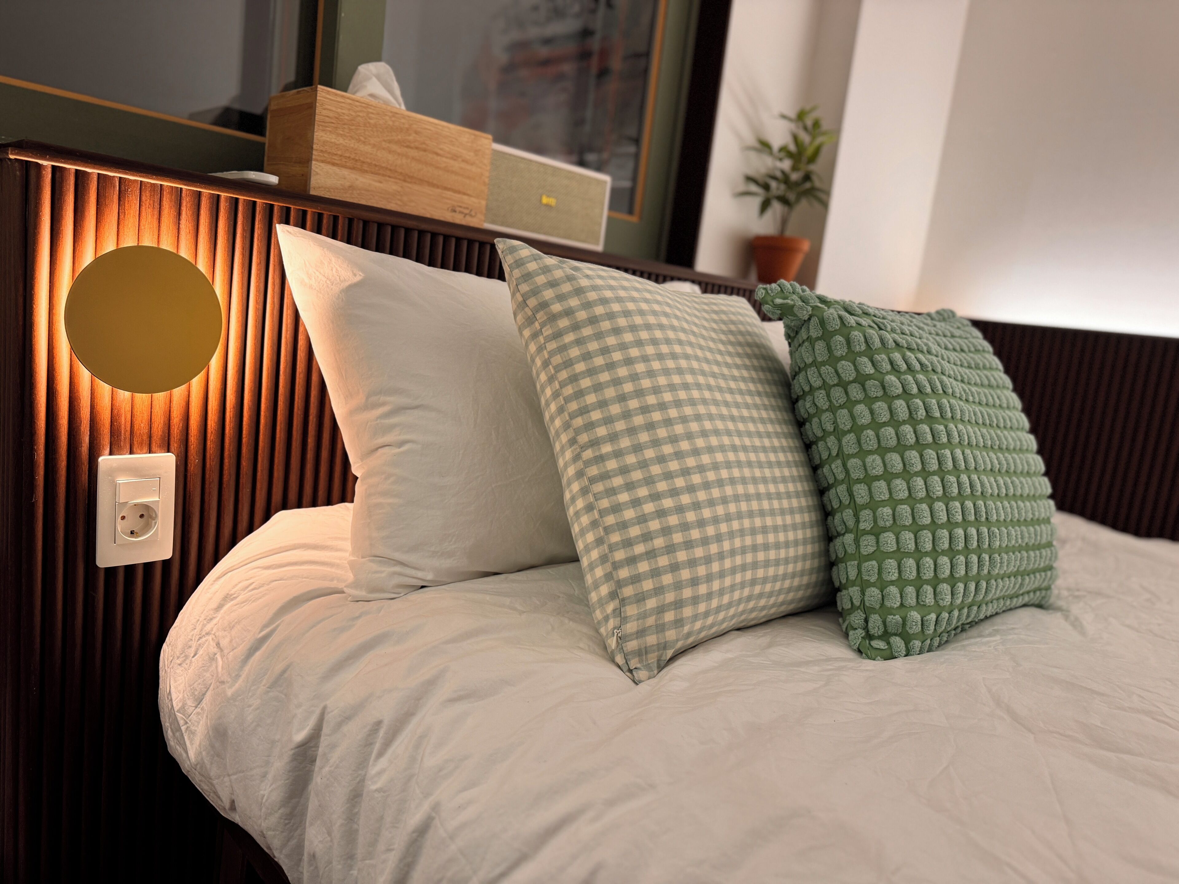 Strygejern/strygebræt, sengetøj