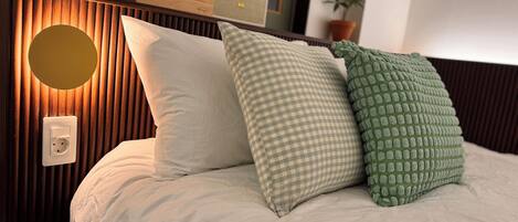 Strygejern/strygebræt, sengetøj