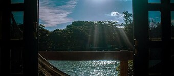 Apartment in Rio Barra da Tijuca, beautiful view, close to the beach, across from the subway.