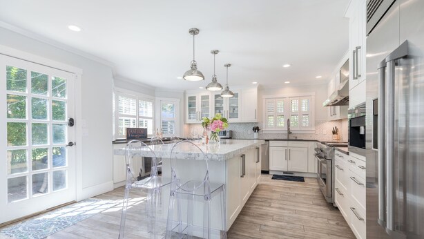 Private kitchen - 45B Beautiful Large Home Near Town Center (Nantucket)