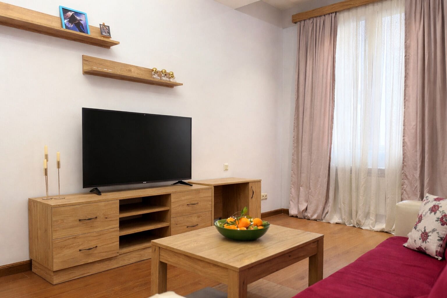 Deluxe Apartment, 1 Bedroom, Balcony, Courtyard View | Soundproofing, free WiFi