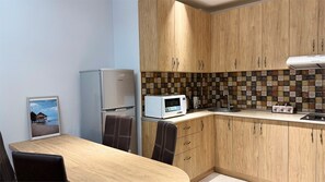 Private kitchen - 1-Bedroom apt with Balcony by Sweet Home (Yerevan)