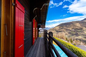 Balcony / terrace - Chalet Les Melezes - La Tzoumaz, 4 Vallees (La Tzoumaz)