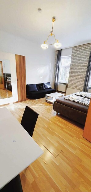 Eenvoudig appartement | Een strijkplank/strijkijzer, gratis wifi