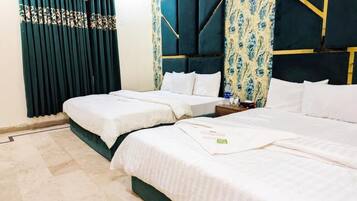 Soundproofing, iron/ironing board, free WiFi