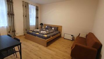 Basic-Apartment | Bügeleisen/Bügelbrett, kostenloses WLAN