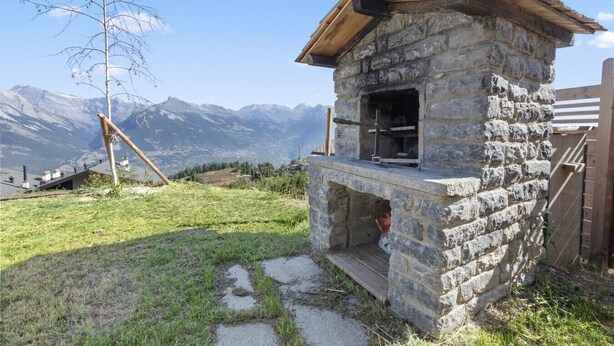 Property grounds - Nendaz, chalet 6 pers - Terrasse - Parking privé (Nendaz)