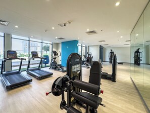 Gym - Superhost Modern 1BR in Azizi Riviera (Dubai)