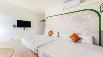 Wifi gratis y ropa de cama