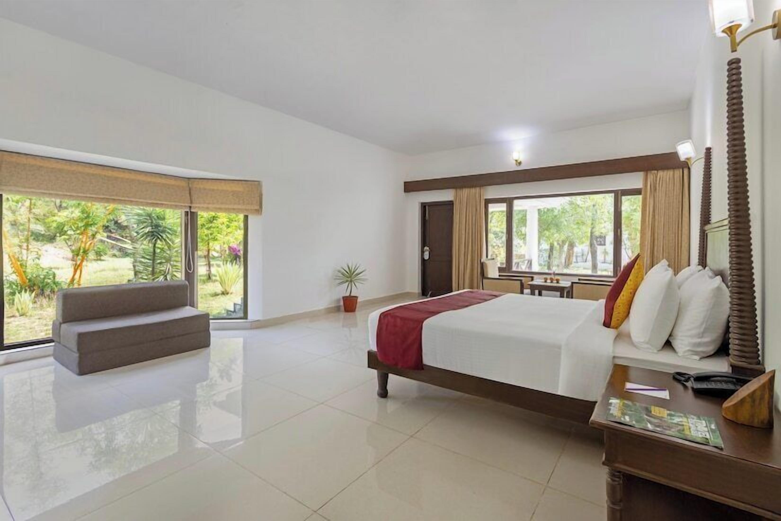 Habitación individual, balcón, vistas al valle | Vistas al jardín