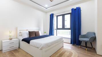 Apartment (2 Bedrooms) | 2 bedrooms, laptop workspace, iron/ironing board, free wired internet