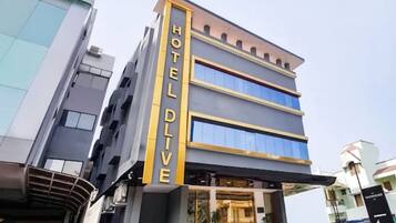 Voorkant van accommodatie