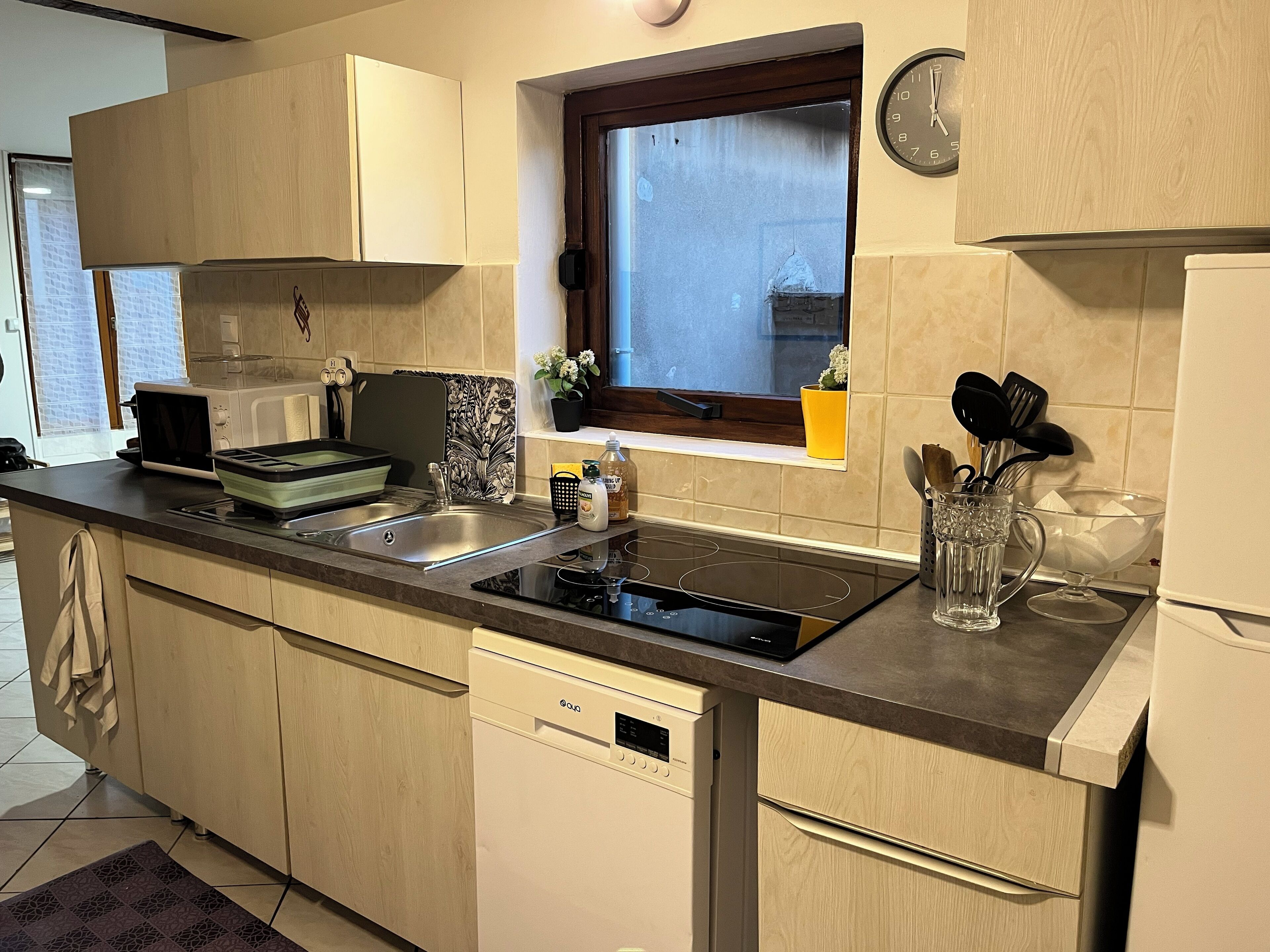 Micro-ondes, plaque de cuisson, lave-vaisselle