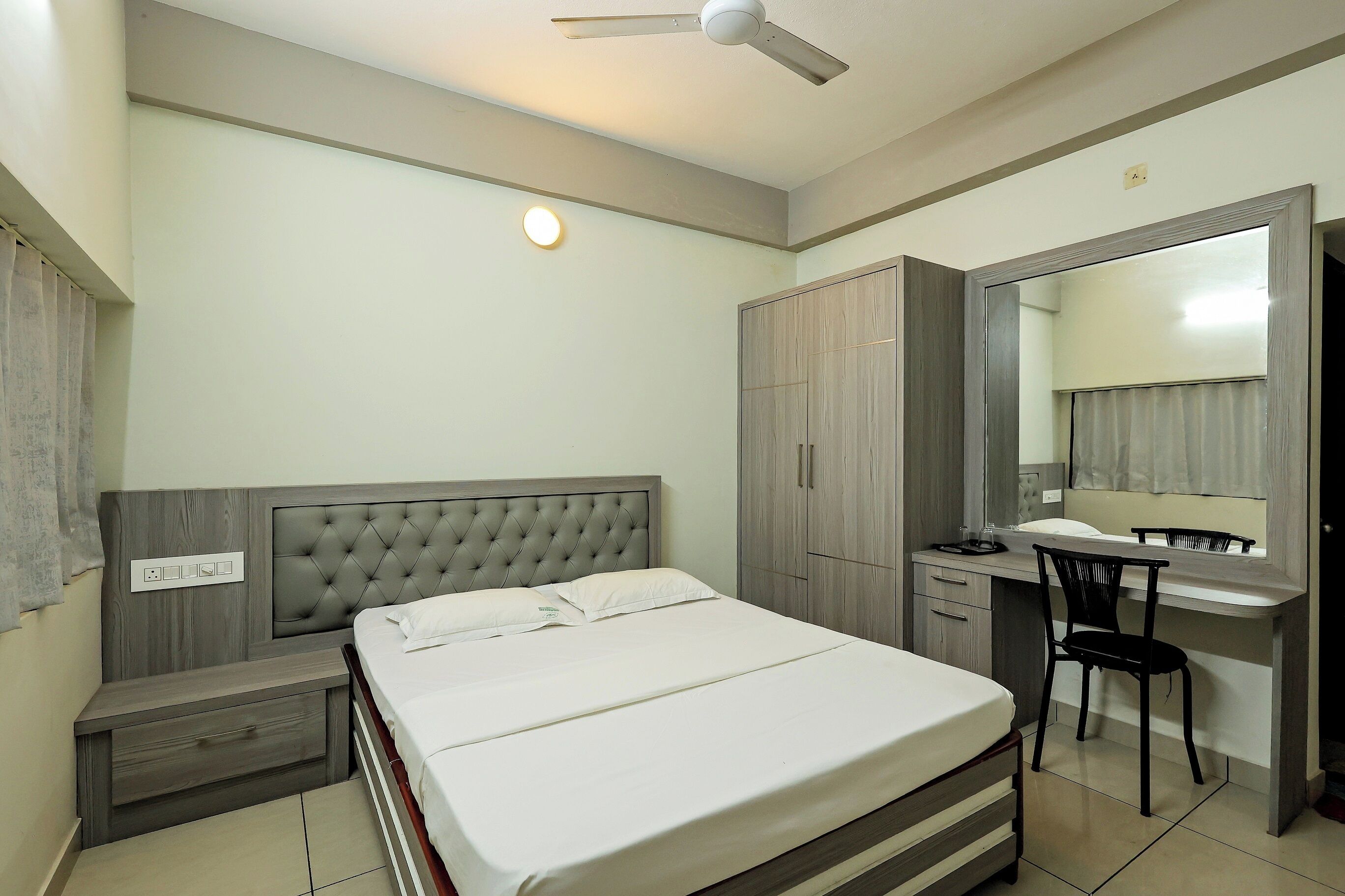 Classic Double Room, City View | Desk, laptop workspace, free WiFi, bed sheets