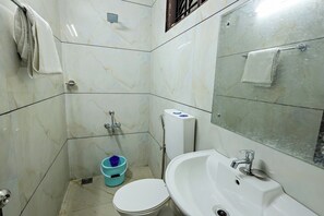 Classic Double Room, City View | Bathroom - Landmark INN (Kasaragod)