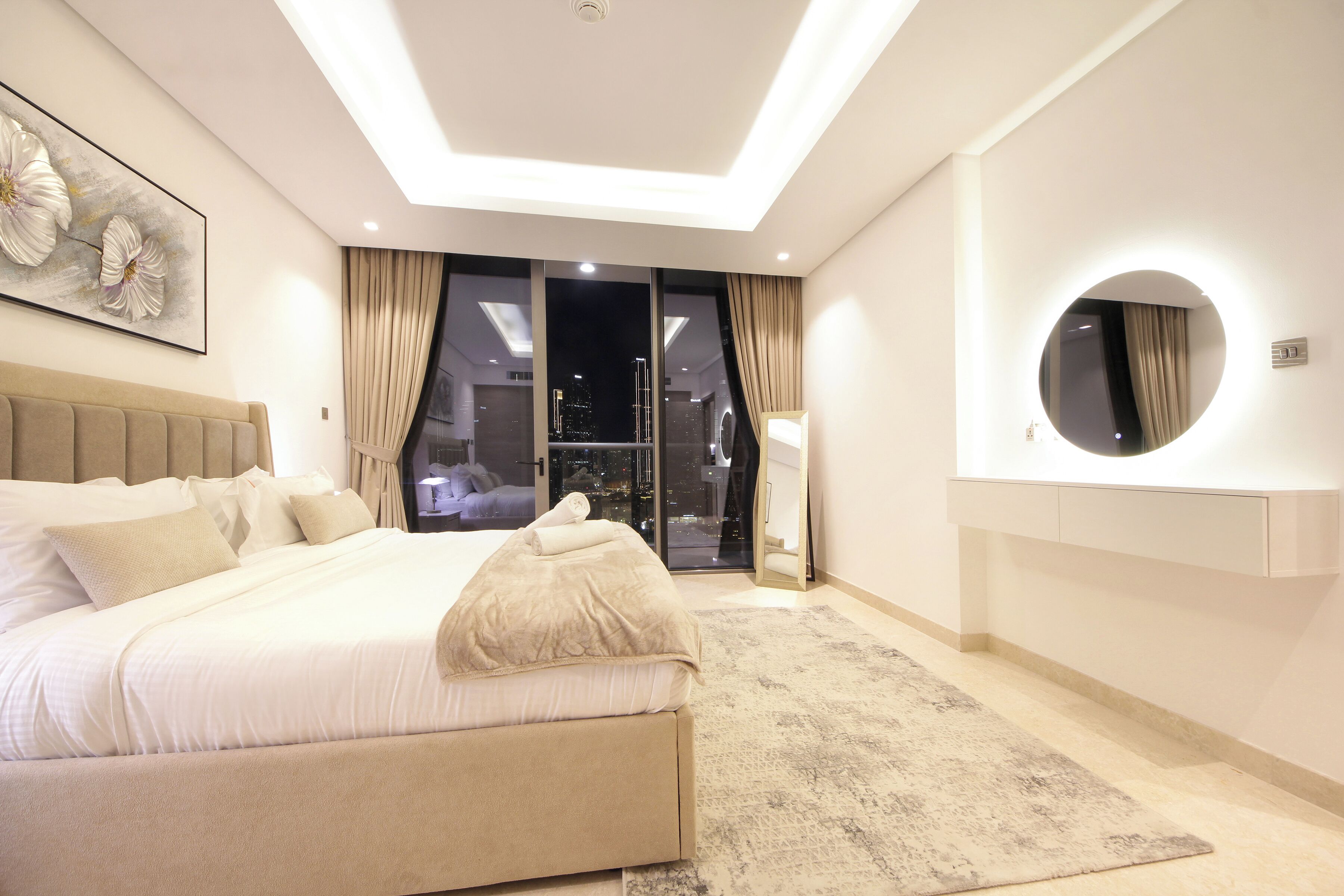 Appartement, balcon, vue sur la ville | Accès au Wi-Fi (inclus)