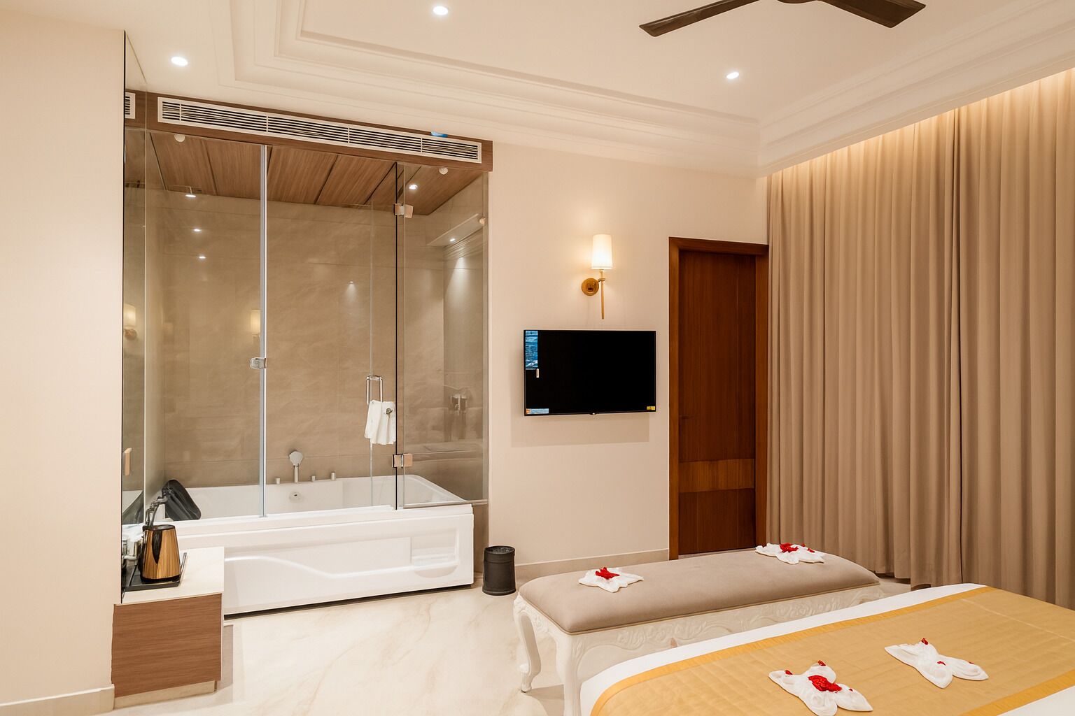 Habitación individual Royal | Escritorio, espacio para trabajar con un portátil, wifi gratis