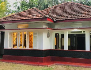 Fassade der Unterkunft