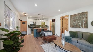 Smart TV, fireplace - Ski Steps Away: Canyons Resort Ski-in Condo (Park City)